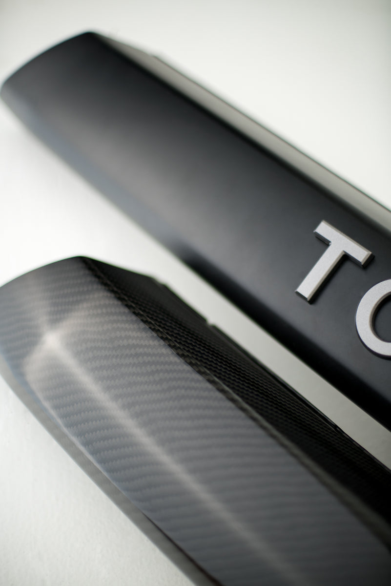 KARBEL CARBON DRY CARBON FIBER FOG LIGHT TRIM OVERLAY FOR AUDI RS5 B9
